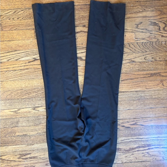 Lafayette 148 Espresso Dark Brown Italian Stretch Wool Trousers Pants Size 4 - Picture 7 of 7